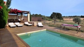 Villa with 5 bedrooms in Formentera with private pool furnished terrace and WiFi 500 m from the beach